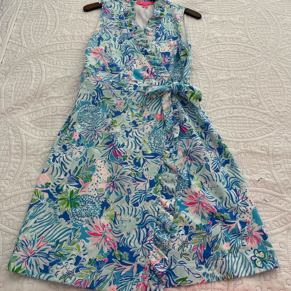 Lilly Pulitzer wrap dress